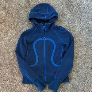 lululemon athletica Blue Scuba Hoodie